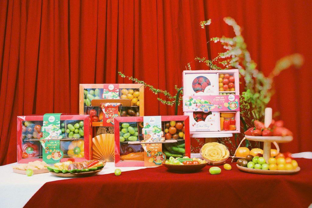 Bộ Hộp Quà Nông Sản Hasfarm Greens