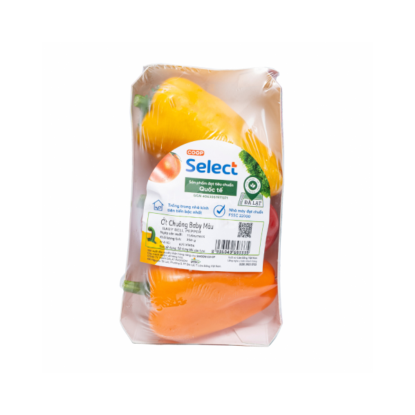 Ớt chuông baby màu – Co.op Select