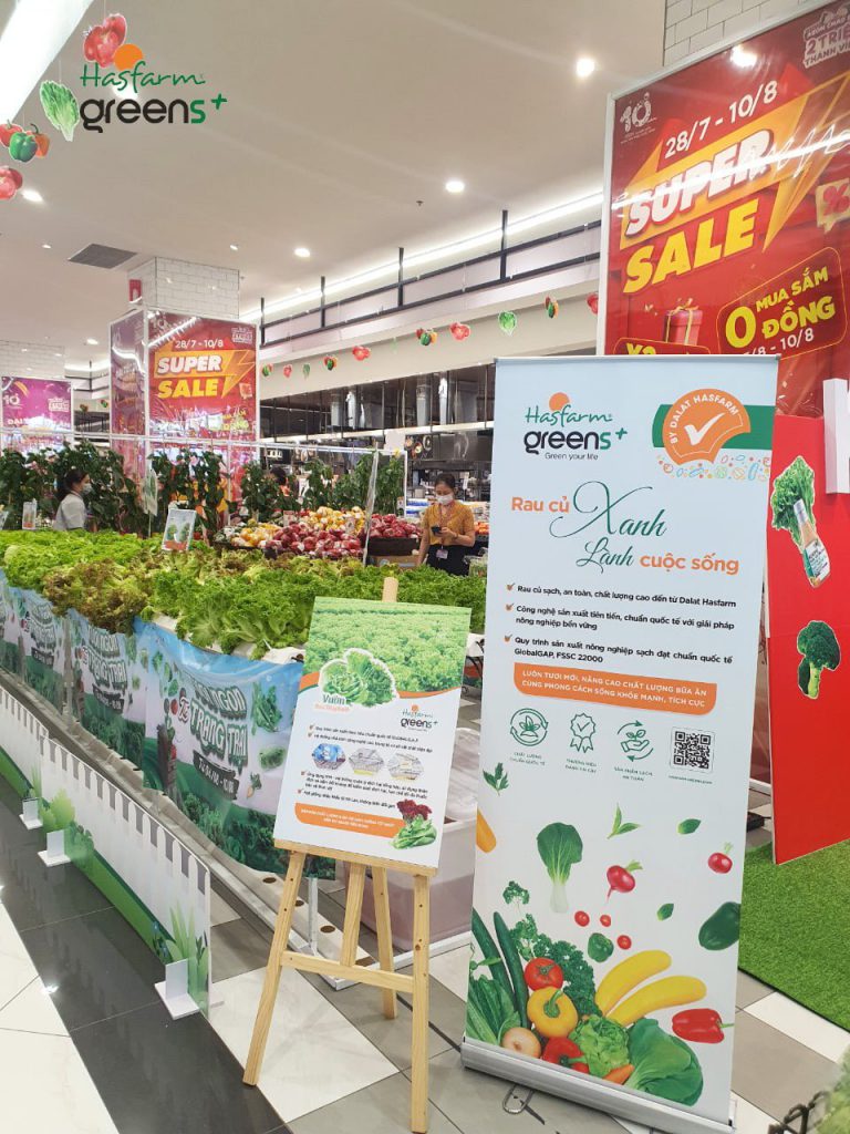 Sự kiện đặc biệt giữa 2 thương hiệu Hasfarm Greens+ và nước sốt Kewpie Việt Nam
