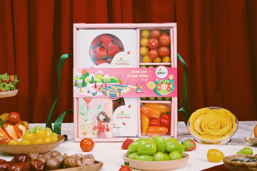 Bộ Hộp Quà Nông Sản Hasfarm Greens